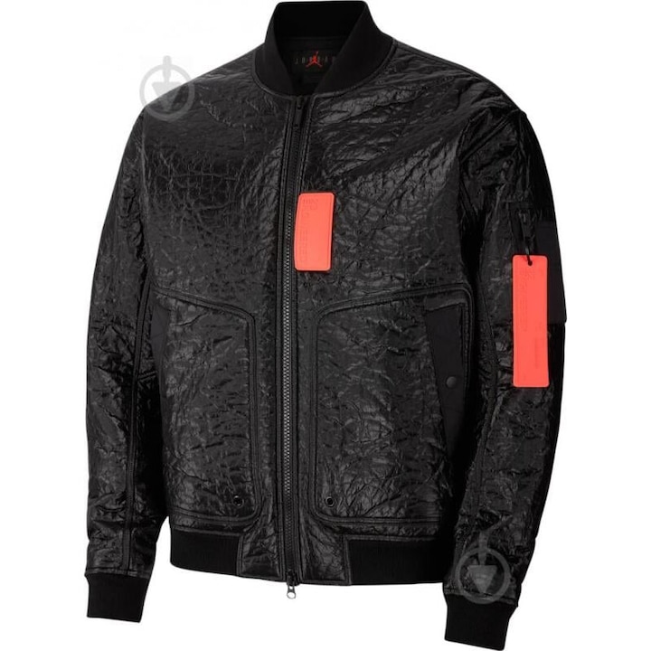 Jacheta sport batbati Nike, Poliester, Air Jordan 23, Engineered-MA1, Negru, L
