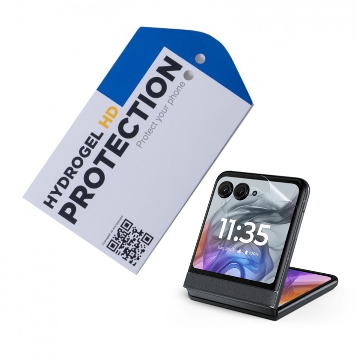 Удароустойчив протектор ОфисиТе за Motorola razr 50, Hydrogel HD, Матово покритие