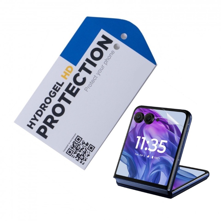Удароустойчив протектор ОфисиТе за Motorola razr 50 ultra, Hydrogel HD, Матово покритие