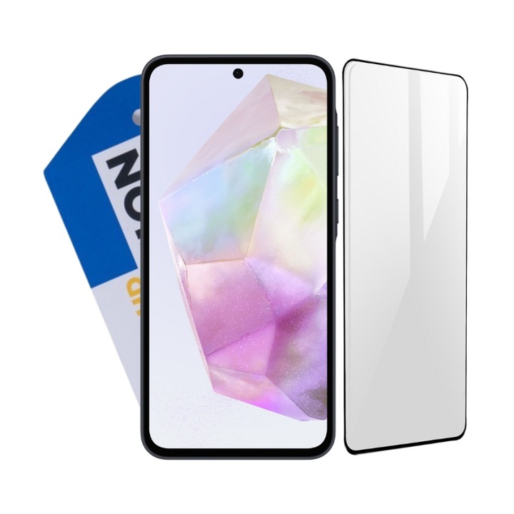 Протектор ОфисиТе за Samsung Galaxy A35 5G, стъклен, full, удароустойчив