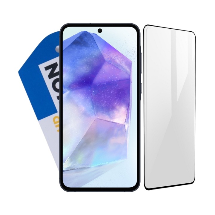 Протектор ОфисиТе за Samsung Galaxy A55 5G, стъклен, full, удароустойчив