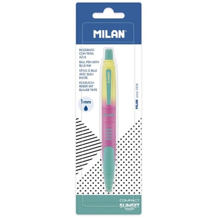 Pix, MILAN Compact Sunset, multicolor, 14.1x1.7x1.4cm