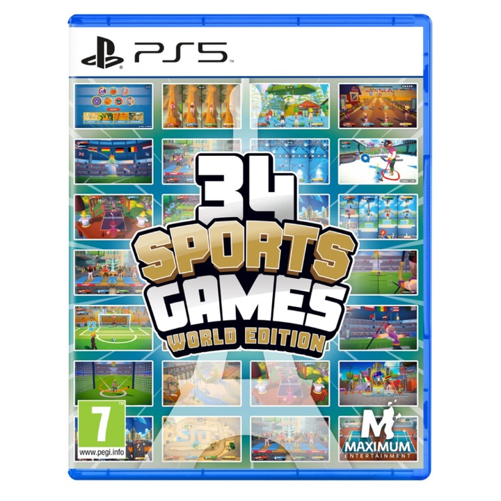 Игра BREAKFIRST GAMES 34 Sports Games World издание, за Playstation 5