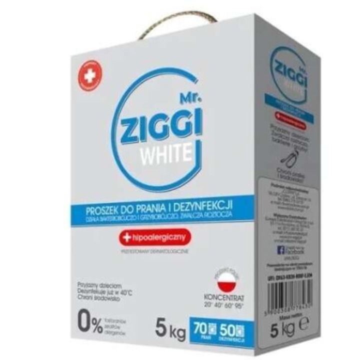 Der Waschkonig mosópor, hipoallergén, színvédő, 5kg