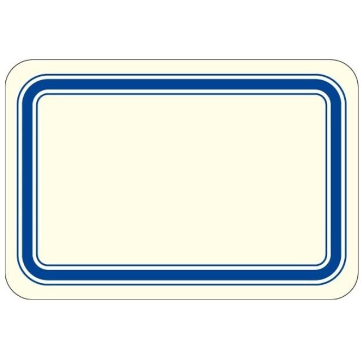 Rossi ETK 037 dekoratív matricakészlet, kék, 120x83mm