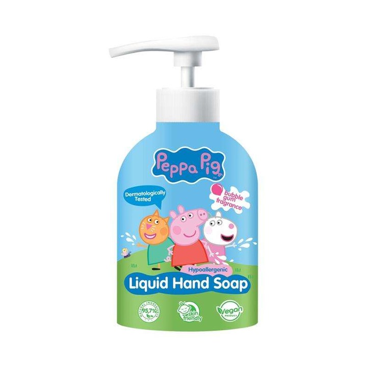 Der Waschkonig Peppa Pig folyékony kézi szappan, rágógumi aroma, 500ml