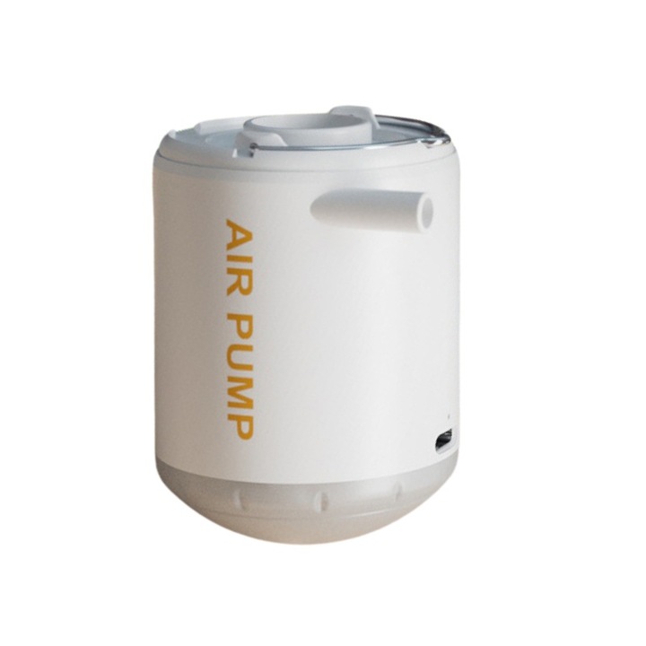 Pompa de aer, portabila si reincarcabila, incarcare USB Type-C, usor de transportat, 5 duze