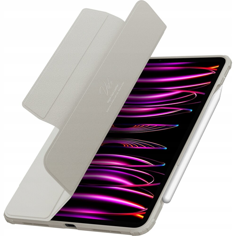 Carcasa Spigen Air Skin Pro pentru iPad Pro 11” 2022/2021/2020/2018, gri