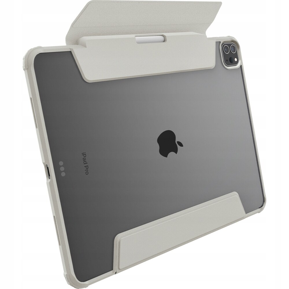 Carcasa Spigen Air Skin Pro pentru iPad Pro 12.9” 2022/2021/2020/2018, gri