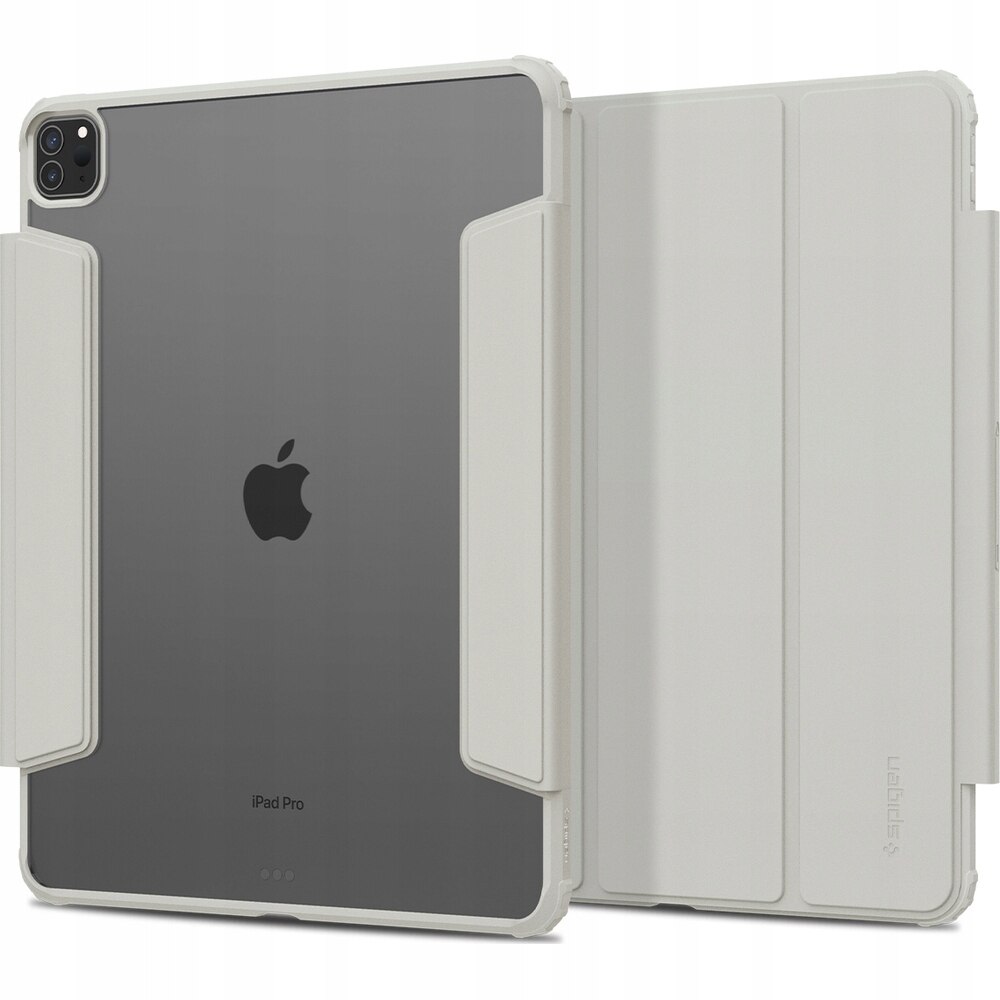 Carcasa Spigen Air Skin Pro pentru iPad Pro 12.9” 2022/2021/2020/2018, gri