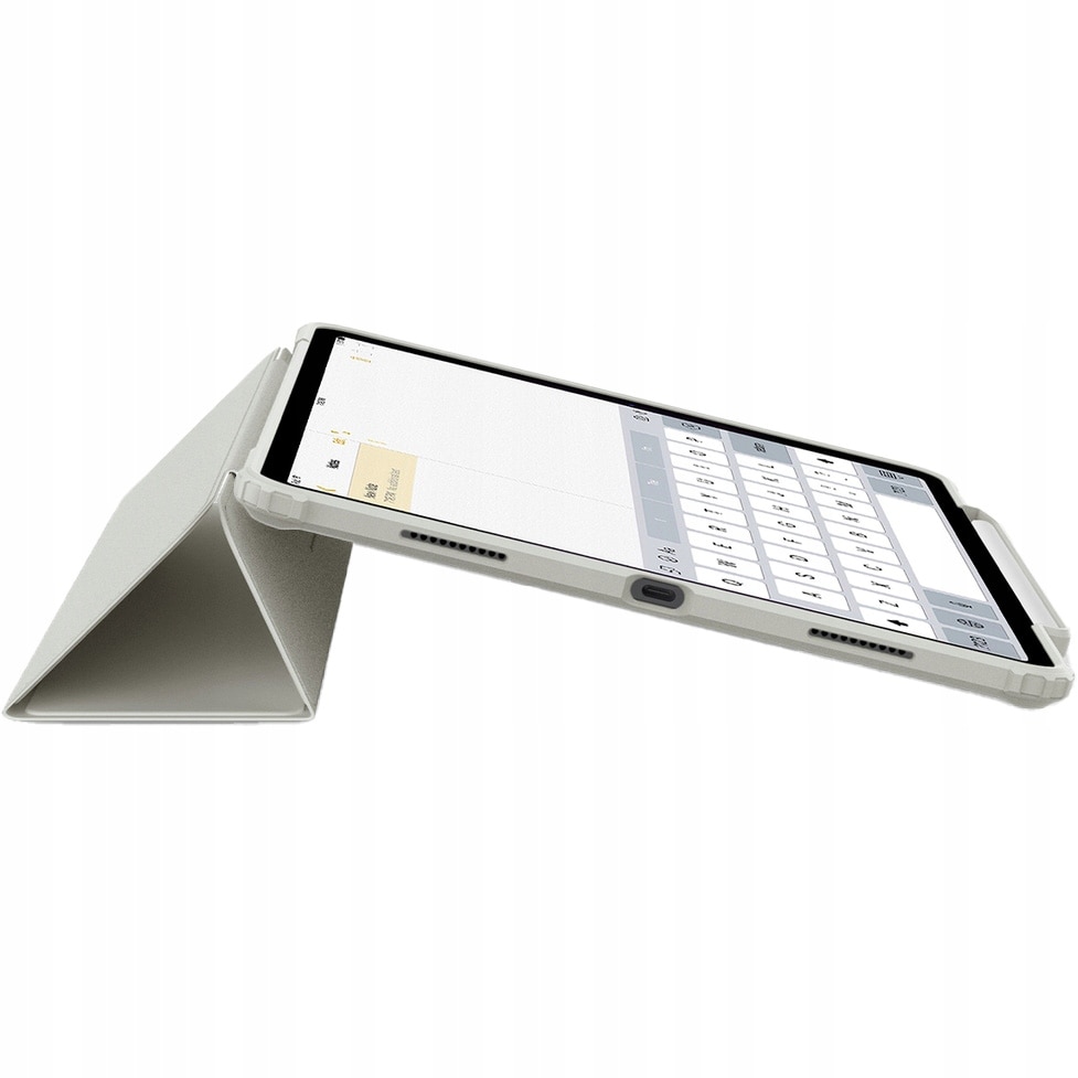 Carcasa Spigen Air Skin Pro pentru iPad Pro 12.9” 2022/2021/2020/2018, gri