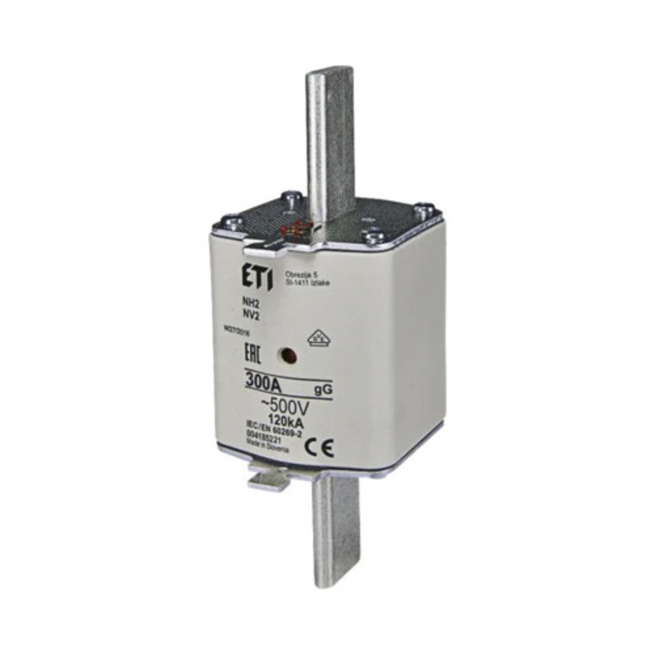 Siguranta Fuzibila De Mare Putere Eti Nv2 300a 500v