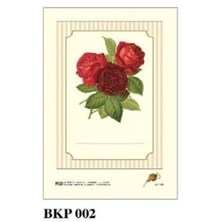 Rossi dekoratív matricaszett, rózsaszín, 6 darab, 120x83mm