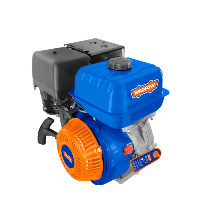 Motor pe benzina pentru uz general Wadfow, 4 timpi OHV, 420cc, 15cp, 26Nm, 3600rpm, ax cilindric 25.4mm, rezervor combustibil 6L, nivel consum 370 g/kw-h