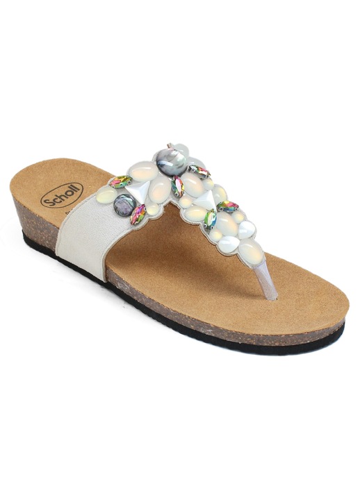 Scholl Palau Flip-flop női telitalpú bioprint papucs F29877-2151 07285 Méret 37