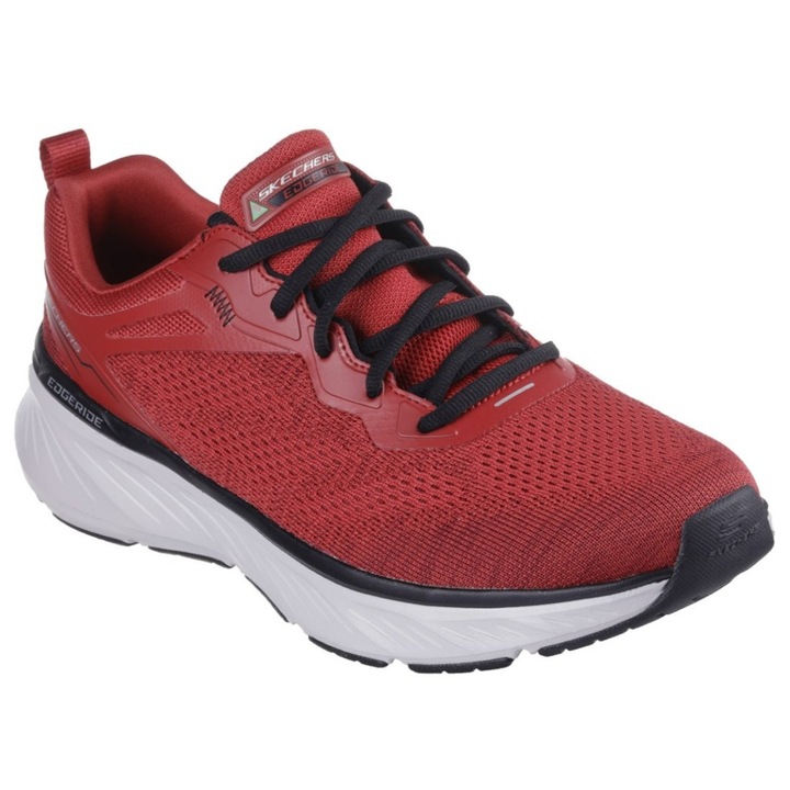 Skechers Skechers EDGERIDE EXXO férfi fűzős sneaker piros félcipő 232836-RDBK