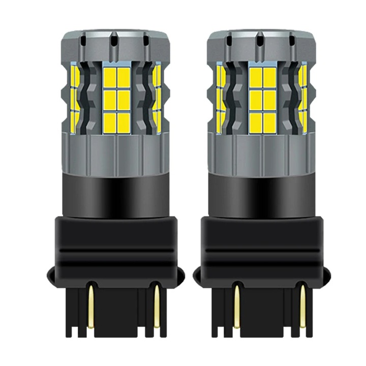Комплект 2 led крушки T20 (W21W/5W) Xentech Light Canbus chip 3030 30 Smd