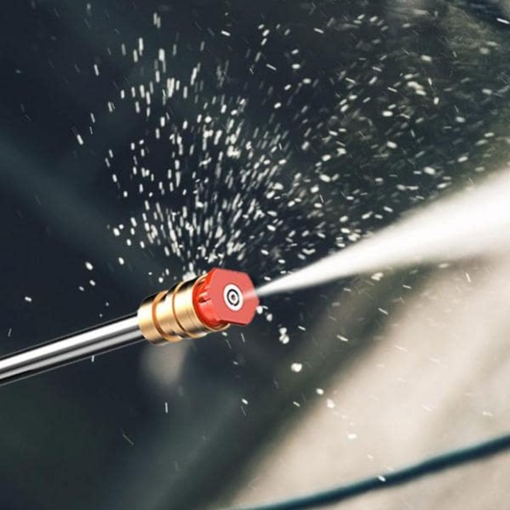 Vezeték nélküli elektromos nagynyomású mosó, hordozható autótisztító, 48V, Fekete