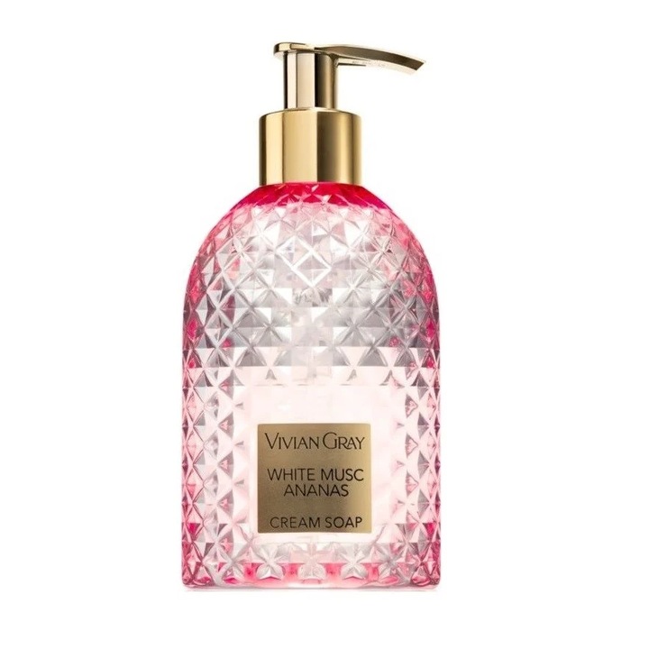 Течен сапун Gemstone White Musk & Pineapple Vivian Grey, унисекс, 300 ml