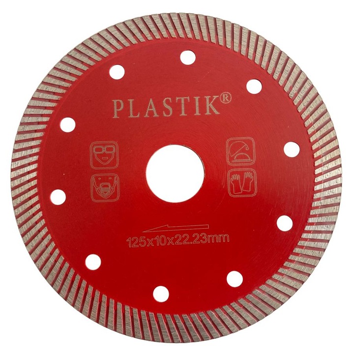 Ultra Speed 125 mm-es gyémánt tárcsa kemény kerámialapok vágásához