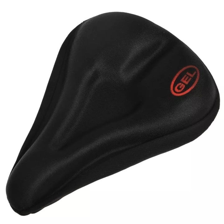 Калъф за седалка на велосипед, 19,4 x 9,7 см, найлон, черен, Dactylion®