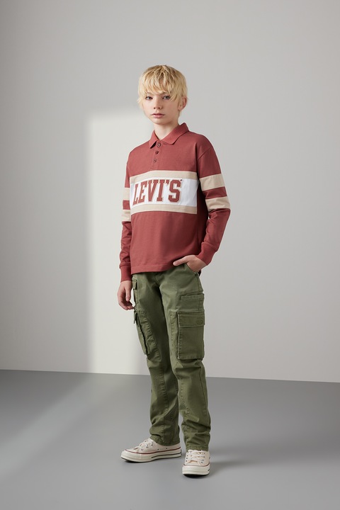 Levi's, Панталон със стеснен крачол, Зелен, 152 CM