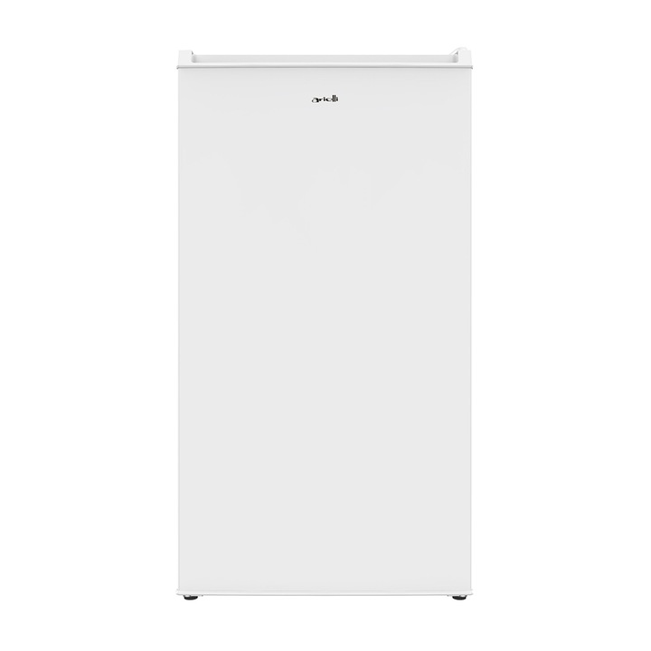 Хладилник Arielli ARS-120DTE, метална врата, клас Е, LED осветление, обем 83л, Бял