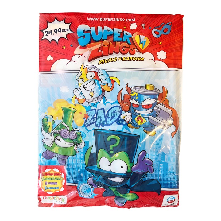 Pachet cu Figurina, Vehicul, Reviste din seriile anterioare si Surpriza, 3 ani +