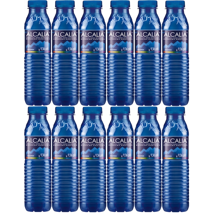 Apa Plata Alcalina Alcalia Velingrad PH 9.36, 12 X 0.5l