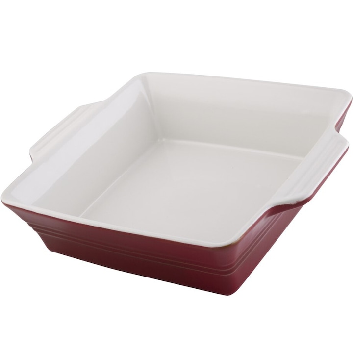 Vas de copt ceramic patrat Lamart LT9202 Casa 2.6 l, 30 x 25, 5 x 8 cm