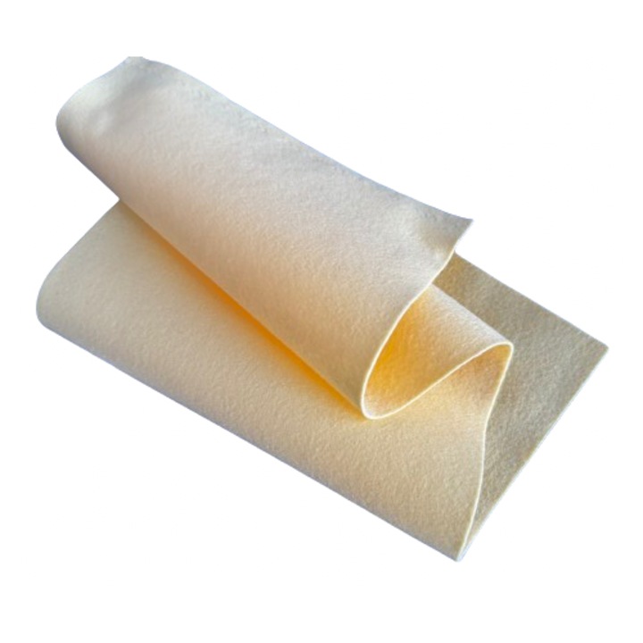 Fetru, pasla moale 1mm 25X55cm, galben banan