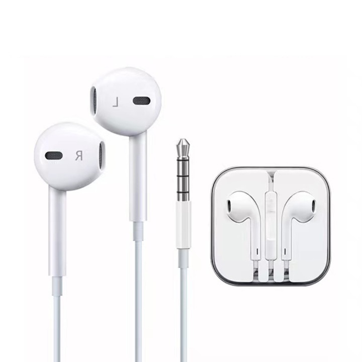 Casti cu fir, magnetice, sunet stereo, bas puternic, microfon incorporat, conector 3.5mm