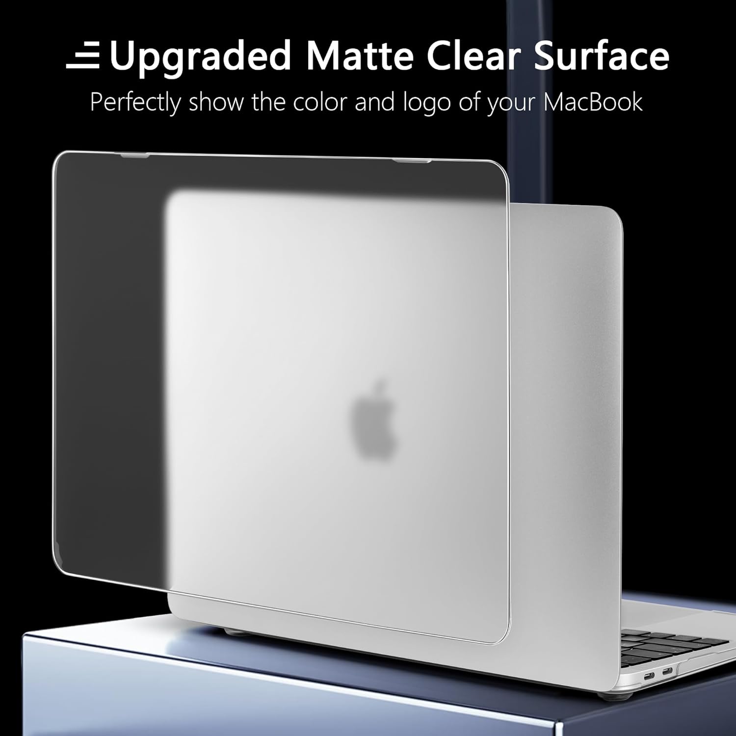 Carcasa pentru MacBook Air 13 M1 Hard Shell Frost transparent mat