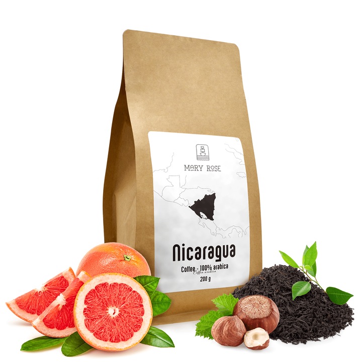 Egész Bab Kávé, Mary Rose Nicaragua Colibrí Azul specialitás, 200g