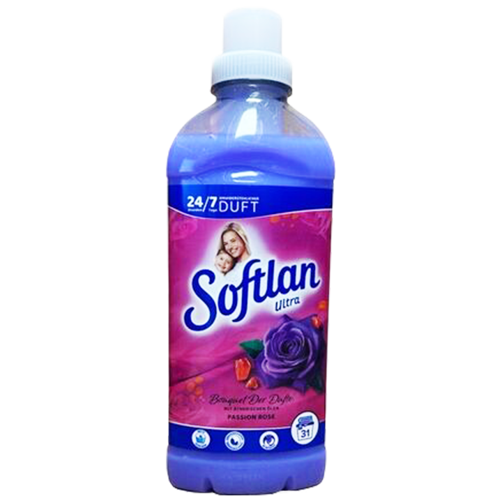 Softlan Bouquet der Dufte öblítőkoncentrátum Passion Rose 3D 650 ml