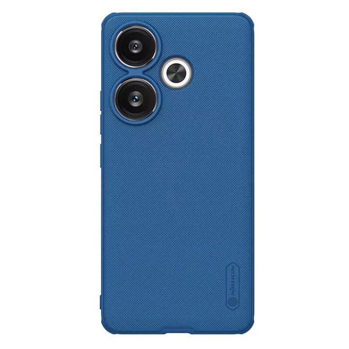 Husa Protectie compatibila cu Xiaomi Poco F6, MaiDestept Protect, L75, Lexgard, Blue