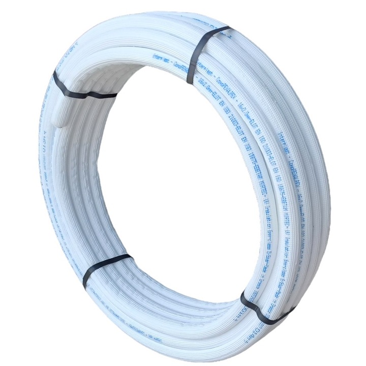 Изолирана тръба Daver, COMO PexALPex Ø16 x 2,0 mm с 6 mm изолация, синя маркировка, на рулони от 20 m