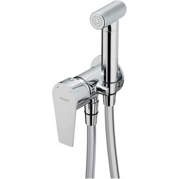 Смесител за биде Deante, хром, едноръкохватков, 1500мм