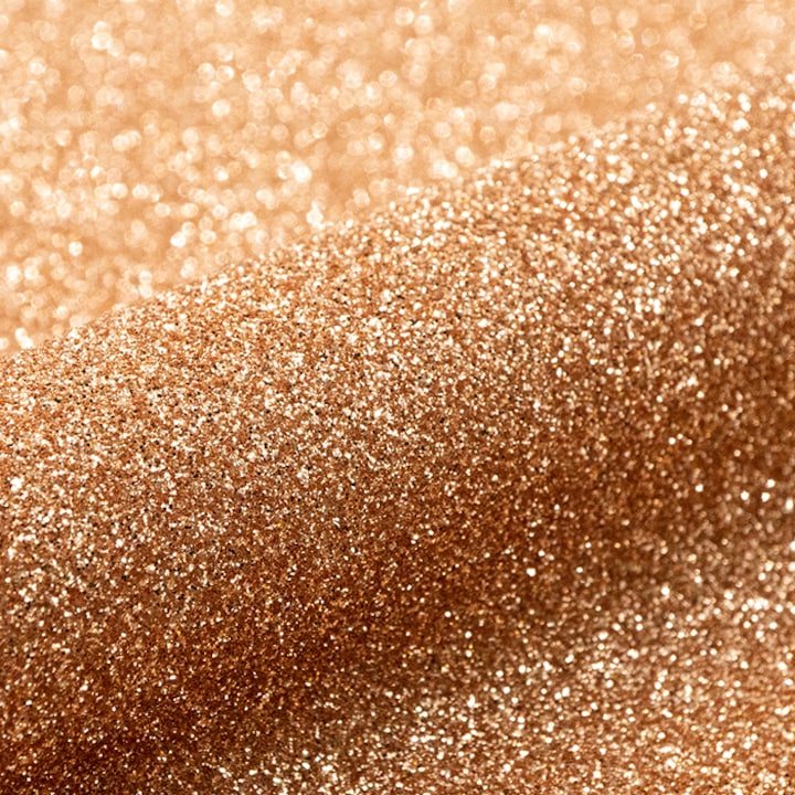 Folie Vinil Siser Glitter P.S. Film HTV, 20x30 cm, Culoare Tawny