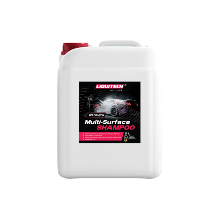Sampon Auto cu ph Neutru, Liquitech Multi-Surface Shampoo, 5L