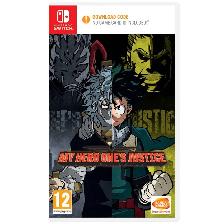Игра BANDAI NAMCO GAMES My Hero One's Justice ( Code In A Box), за Nintendo Switch