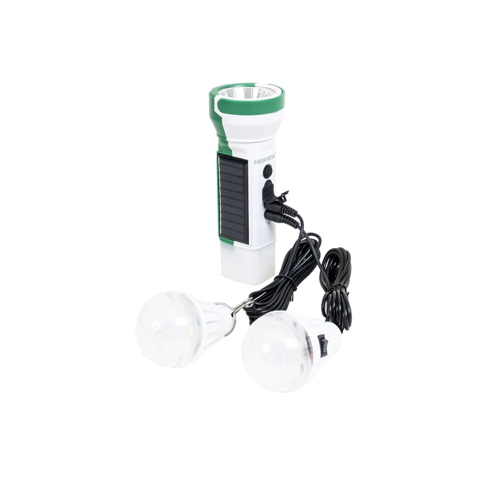 Kit lanterna cu incarcare solara plus 2 becuri LED Z-TOOLS / ZTS 8261
