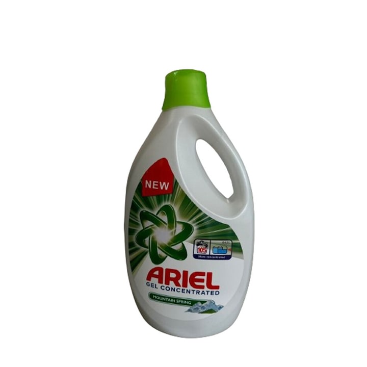 Detergent automat Ariel Mountain Spring, Lichid, 105 spalari, 5.7 l