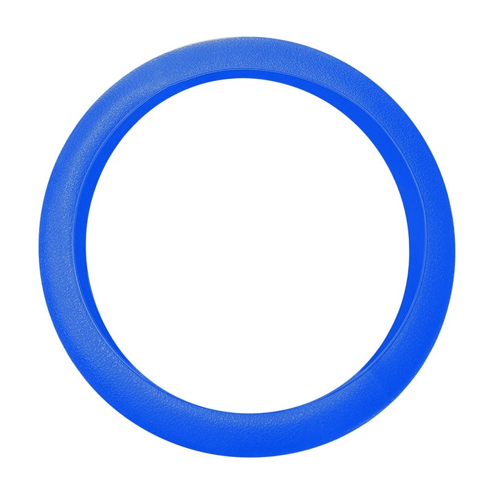 Husa Volan Albastru din Silicon Elastic, Pentru Protejarea Volanului Masinii si Condus Confortabil, Universal Compatibila, Diametru 32-40 cm, CBD CORAL BEST DEALS