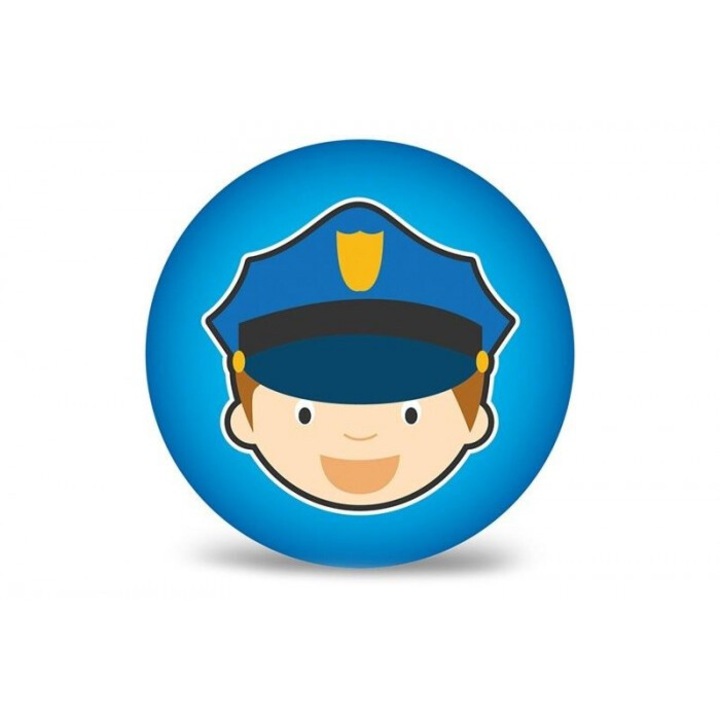 Artyk rendőr PVC labda, 23cm, Súly 90g