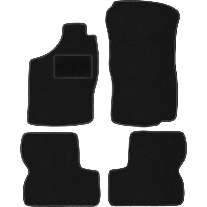 Autószőnyeg Opel Astra F, Wielganizator, Textil, Fekete