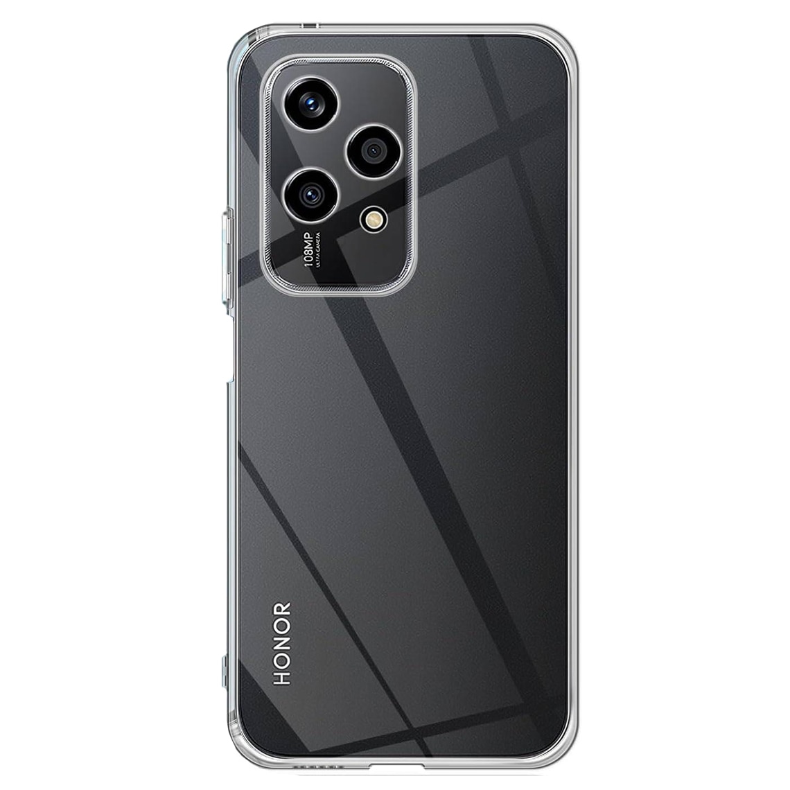 Husa pentru Honor 200 Lite, Clear, Ultrasubtire, din silicon gel, cu decupaje la camere, 0.3mm, Gekko, Transparenta