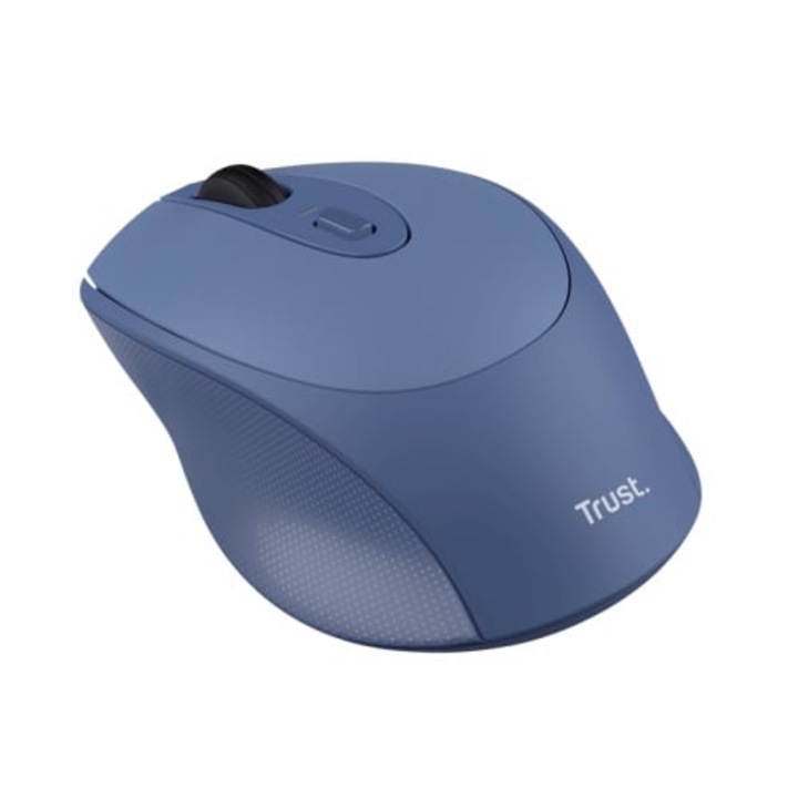 Безжична мишка Trust Zaya, презареждаема, 800-1600 DPI, синя