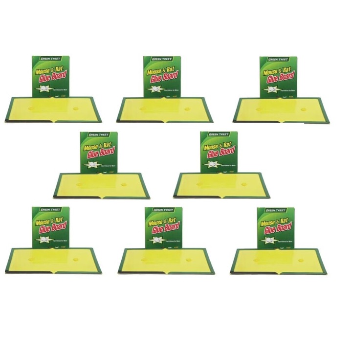 Set 10 Capcane Lipici RoveRim, pentru Soareci si Sobolani