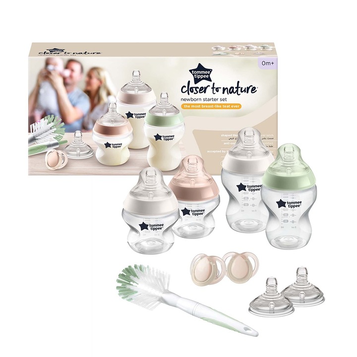 Комплект шишета Tommee Tippee, За новородени
